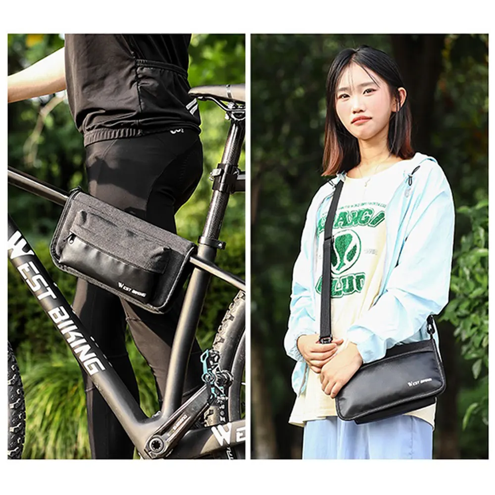 Сумка для хранения велосипеда Многофункциональная двусторонняя сумка с крючком и петлей для подарков любителям велоспорта