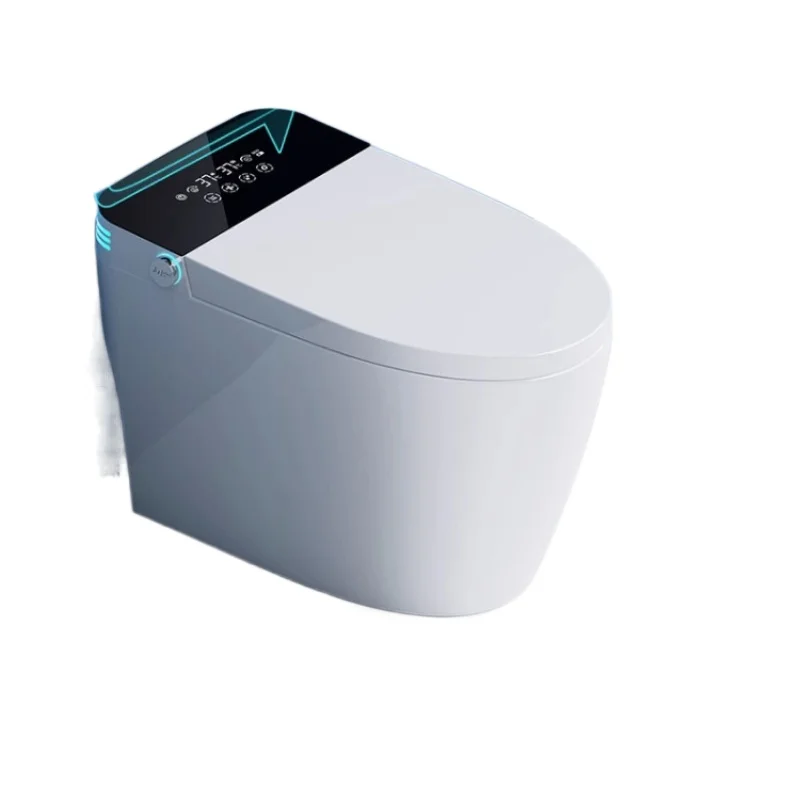 Встроенный бытовой умный туалет Мгновенный автоматический откидной Пенопластовый щиток Без ограничения давления воды Туалет туалетные принадлежности