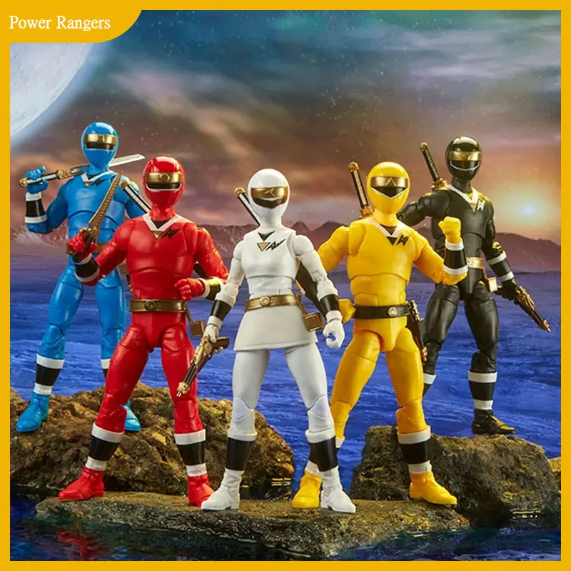 Коллекция Originate Power Rangers Lightning, 5 комплектов инопланетных рейнджеров, 6-дюймовая фигурка, подвижная модель, коллекционные игрушки
