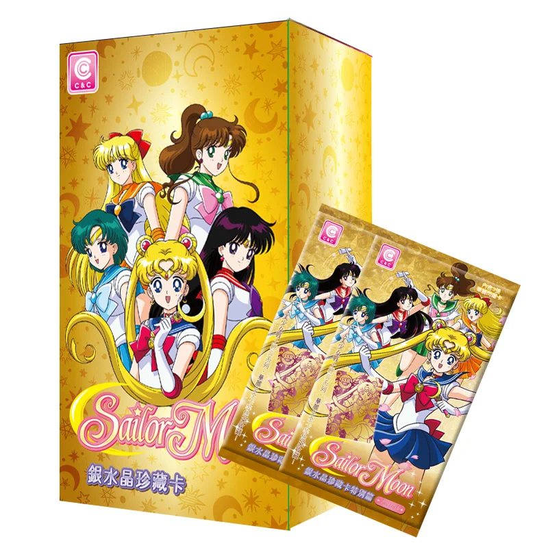 Коллекционная открытка Sailor Moon Silver Crystal Специальное издание Full Flash Edition Специальная PR-открытка Подарок детской игрушки