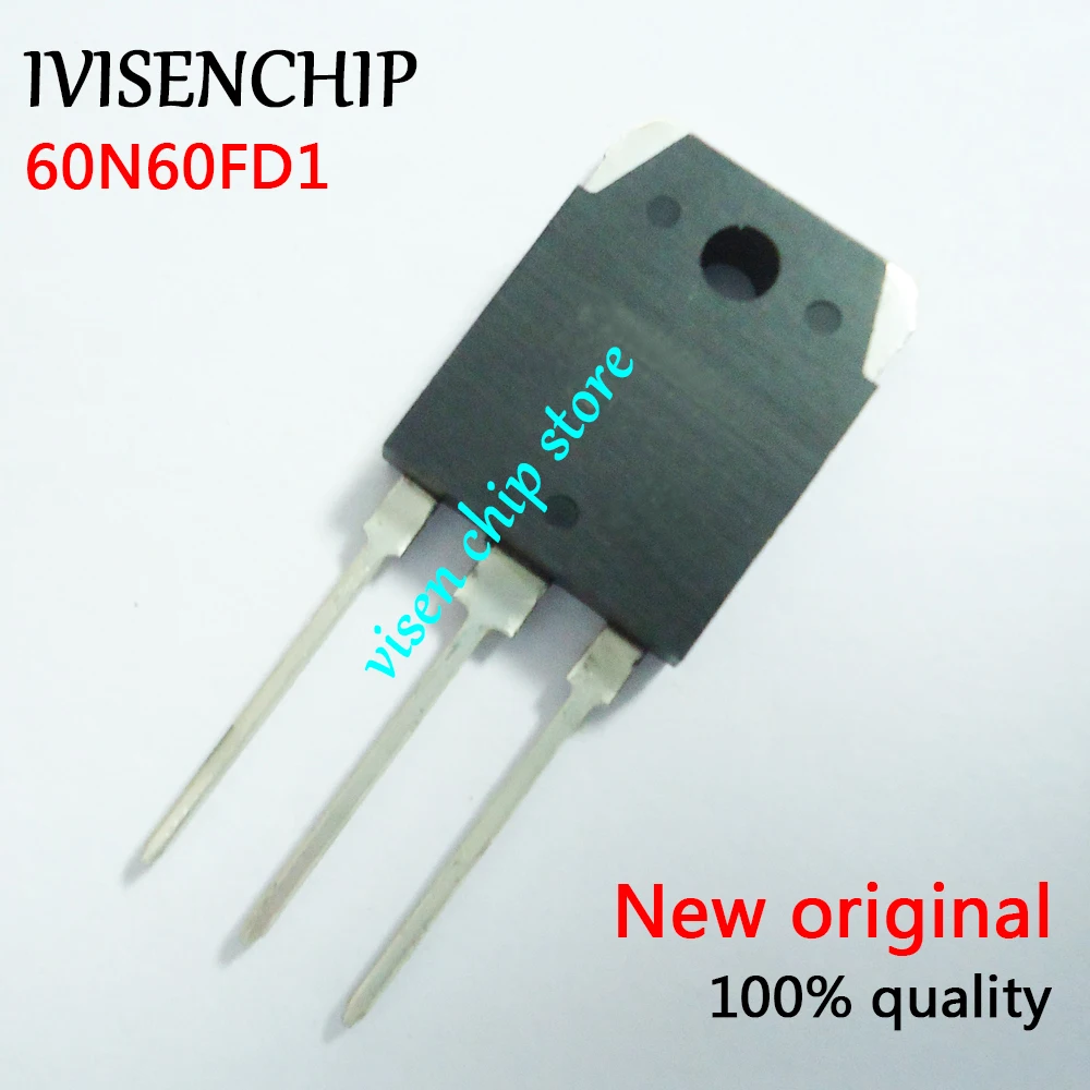 (10 штук) 100% Новый SGT60N60FD1PN SGT60N60FD1 60N60FD1 Для трубосварочного аппарата, обычно 40V600V С чипсетом TO-247