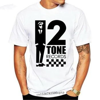2 Tone Records Ska Madness The Specials Футболка Унисекс Всех размеров Удобная футболка Повседневная Футболка С коротким рукавом в стиле хип-хоп забавная футболка  4