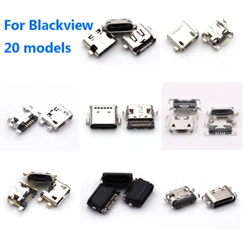 2ШТ Разъем Micro USB Зарядное Устройство Порт Зарядки Разъем Для Blackview BV5500 BV5800 BV6000 BV6100 BV6800 BV7000 Pro  10