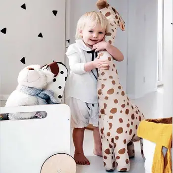 67 см, имитация плюшевого Жирафа большого размера, Мягкие мягкие игрушки, Жираф, Спящая Кукла, Игрушка для мальчиков, Подарок для девочек на День рождения, Детская игрушка  5