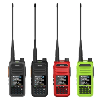 A36plus UHF/VHF/AM/FM Портативная рация Многофункциональная Голосовая Радиостанция Многодиапазонная С Цветным дисплеем Коммуникаторное устройство емкостью 2000 мАч  10