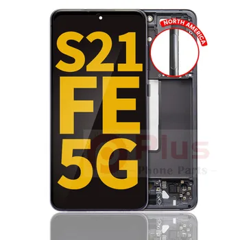 AMOLED-дисплей с заменой рамки для Samsung Galaxy S21 FE 5G (G990U) (версия для Северной Америки) (восстановленный) (графитовый)  10