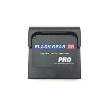 Flash Gear Pro Энергосберегающая флеш-карта с игровым картриджем, печатная плата для Sega Game Gear GG System Shell, черный  5