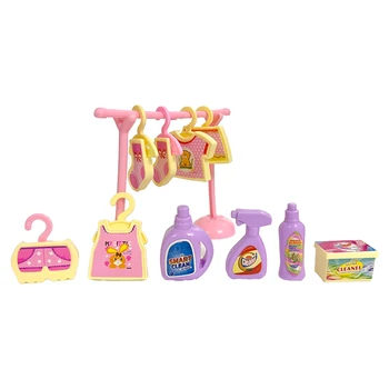 NK 1 комплект кукольных аксессуаров Одежда носки модель вешалки мебель для куклы Барби ролевые игры дом подарок для девочек игрушка своими руками  10