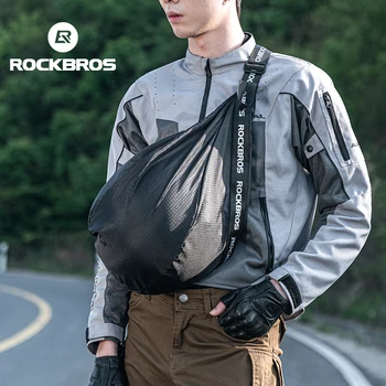 Rockbros оптом Рюкзак для шлема, дорожные сумки, светоотражающие сумки для мотоциклисток большой емкости, сумка для велосипеда 30170015001  5