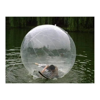 Бесплатная доставка Водный шар-зорб для ходьбы человека внутри 1,5 м 2 м Надувной мяч для ходьбы по воде Роликовый пляжный мяч из ПВХ хорошего качества  5