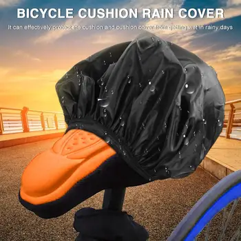 Дождевик для сиденья дорожного велосипеда, водонепроницаемый чехол для велосипедного седла, Защита от пыли  10