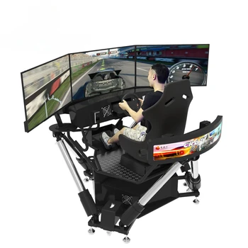 Игры 9d vr симуляторы симулятор обучения вождению vr симулятор вождения автомобиля игровой автомат F1 Car Games machine  5