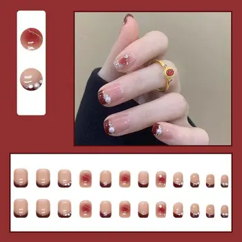 Инструменты для Маникюра Цветы Тюльпана Искусственные Ногти Звезды Накладные Ногти Украшения Для Ногтей 3D Советы По Искусству Ногтей Цветы Искусственные Ногти  5