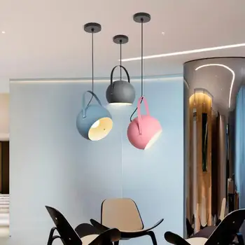 Креативные декоративные подвесные светильники в скандинавском стиле, современный подвесной светильник для комнаты в стиле лофт, домашнее освещение, гостиная  5