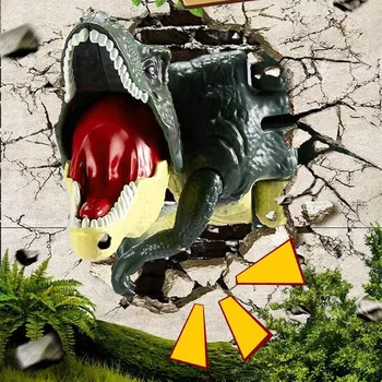 Новый и популярный в прессе динозавр, подарок для детей, игрушка Тираннозавр Рекс  5