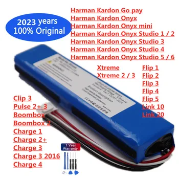 Оригинальный аккумулятор Harman Kardon Onyx Studio 6 5 Go pay JBL Xtreme Boombox Clip Charge Pulse Flip 4 3 2 Link 20 10 Динамик Bateria  10