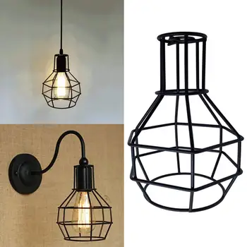 Промышленный подвесной светильник в стиле ретро, люстра в стиле лофт, декор абажура  5