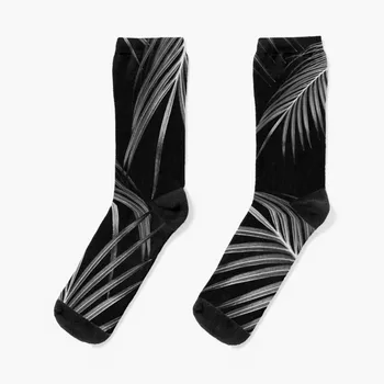Серебристо-серые черные пальмовые листья Dream #1 #tropical #decor #art Носки носки для мужчин МУЖСКАЯ мода  5
