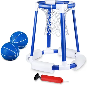 Спортивная игра в баскетбол, плавание, плавающее водное баскетбольное кольцо, игрушка для бассейна, надувные водные баскетбольные кольца для бассейна, игра в баскетбол  5