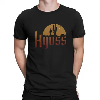 Футболка Kyuss с круглым воротом, хэви-метал, оригинальная футболка из полиэстера, мужская одежда, индивидуальность  5